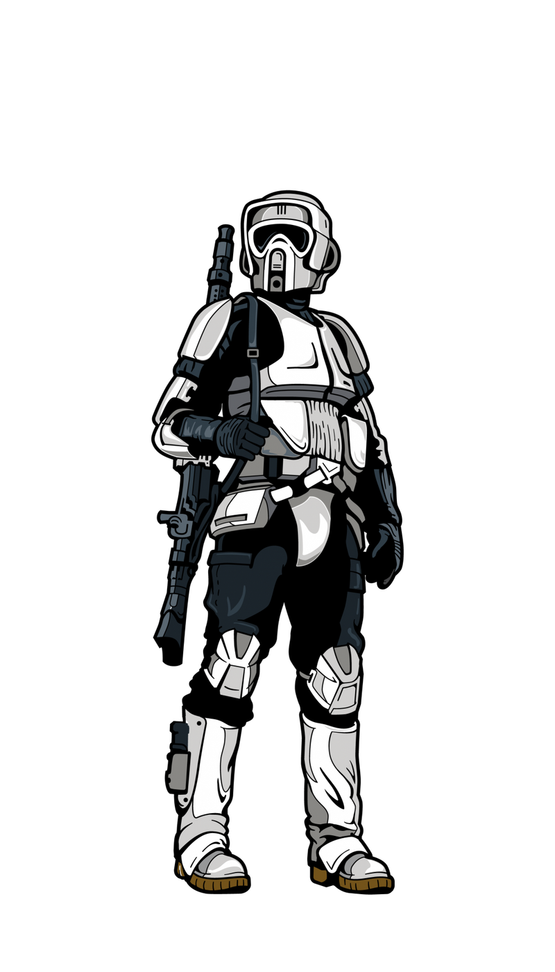 FiGPiN Scout Trooper