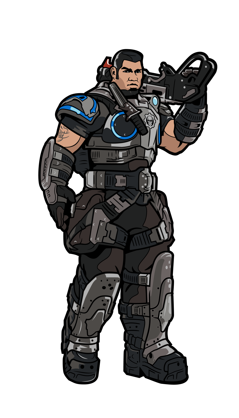 dominic gears of war FIGPIN Dominic "Dom" Santiago #273 Gears of War *Locked*