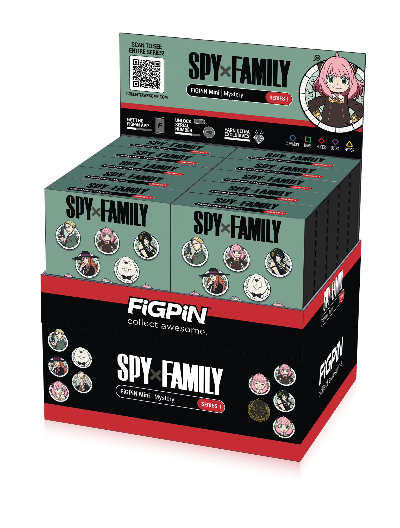 Spy x Family Mystery Series Sealed Case Gamestop Exclusive