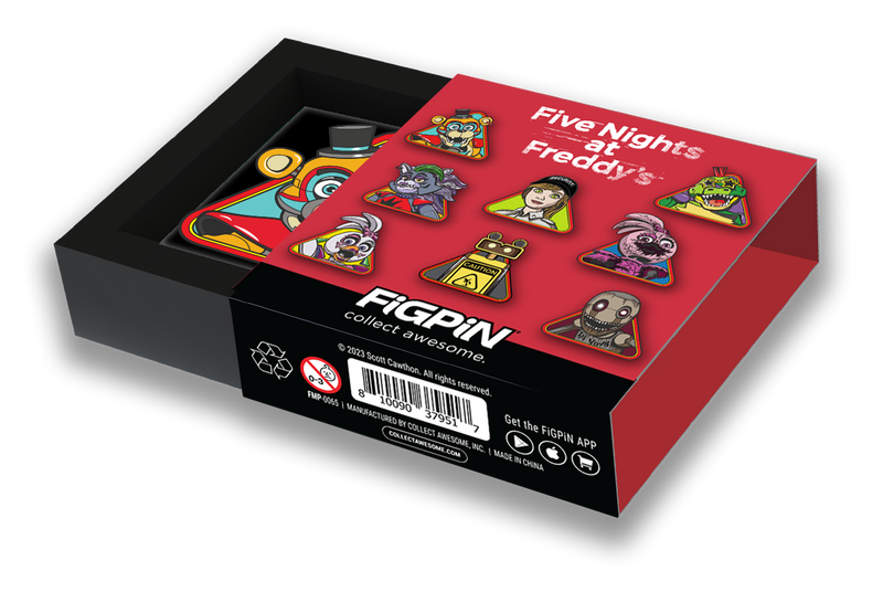 FiGPiN Five Night at Freddys FNAF Security Breach Mystery Series 1 - Sealed Case