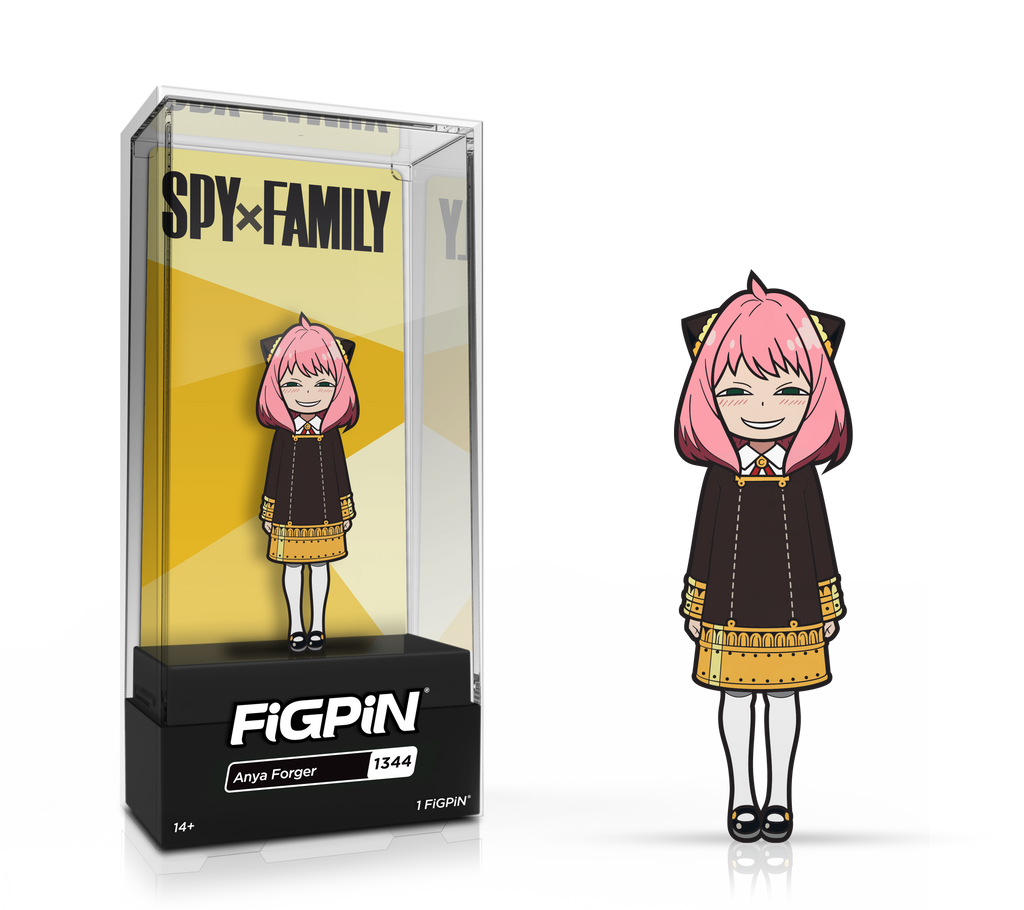 FiGPiN Pops and Pins Exclusive Anya #1344 Spy X Family LE 1000