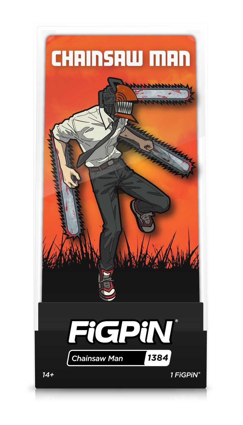 FiGPiN 6 Pin Chainsaw Man Bundle (includes glitter Pochita) w/ CHANCE at AP Pochita 1386 or 1412