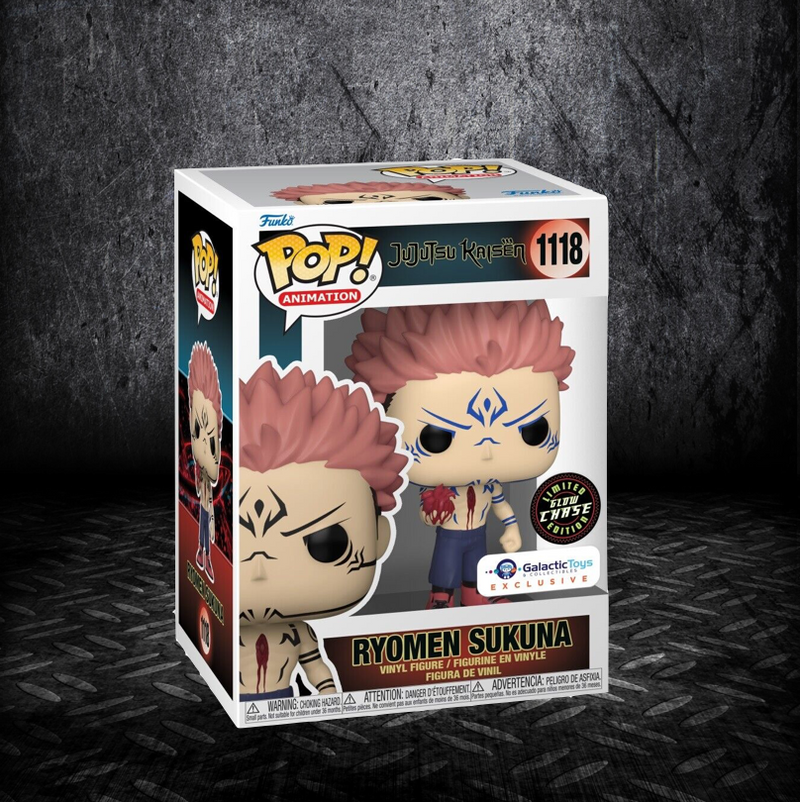 Funko Pop Ryomen Sukuna Chase GITD