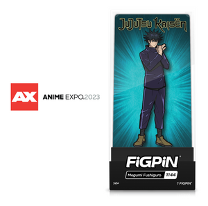 FiGPiN Megumi Fushiguro #1144 Jujutsu Kaisen AX Exclusive