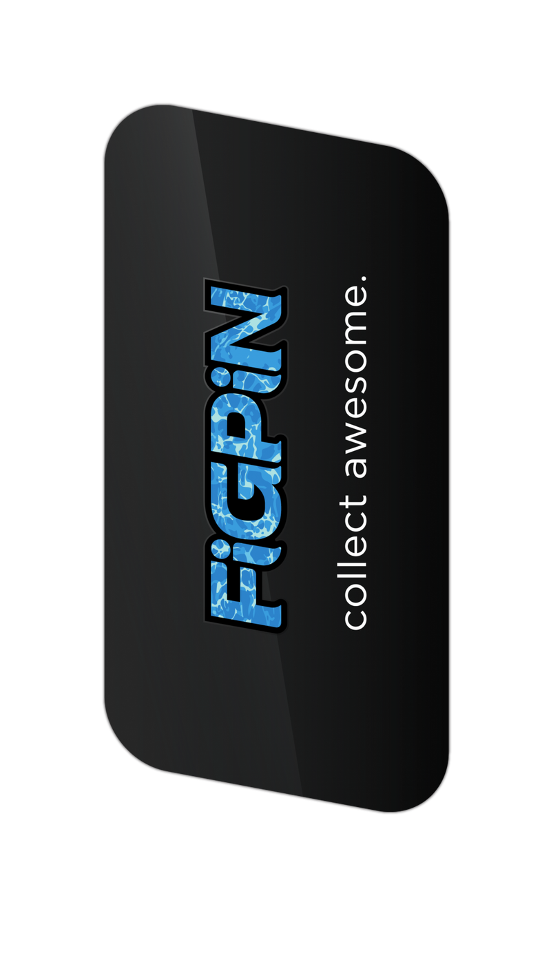 FIGPIN Logo L29 Pool Water on Black *Unlocked* 1st Edition