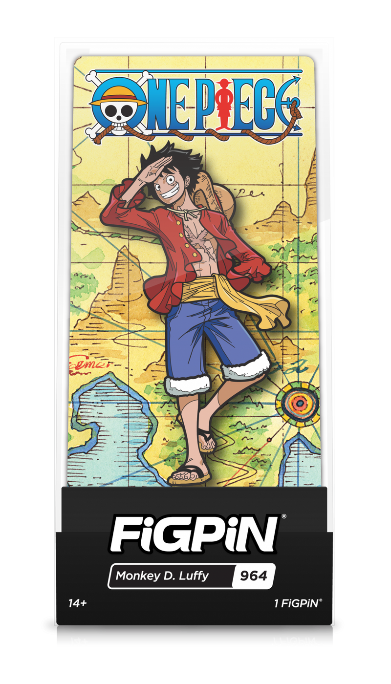 FIGPIN Monkey D Luffy Salute