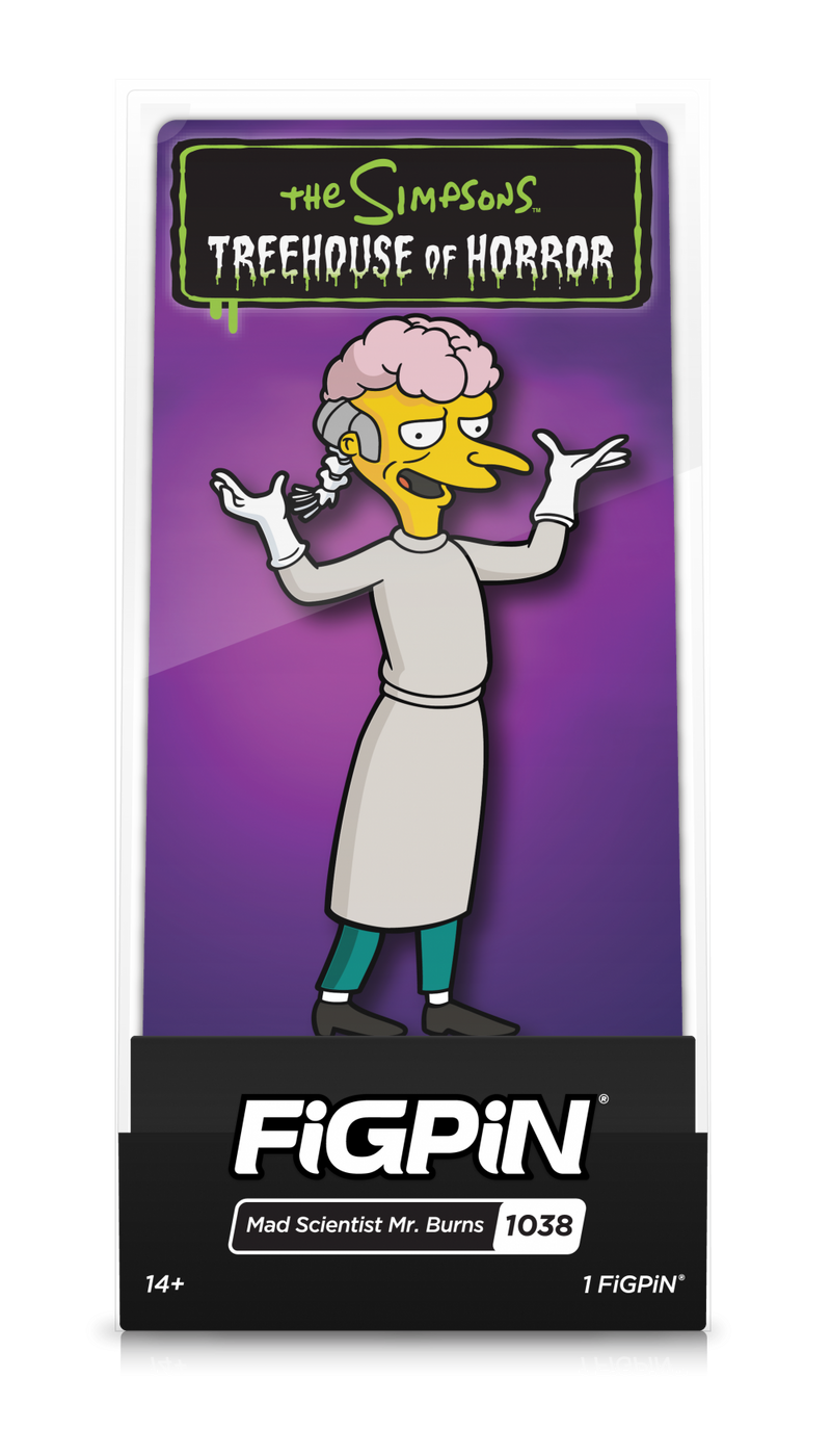 FIGPIN Mad Scientist Mr. Burns