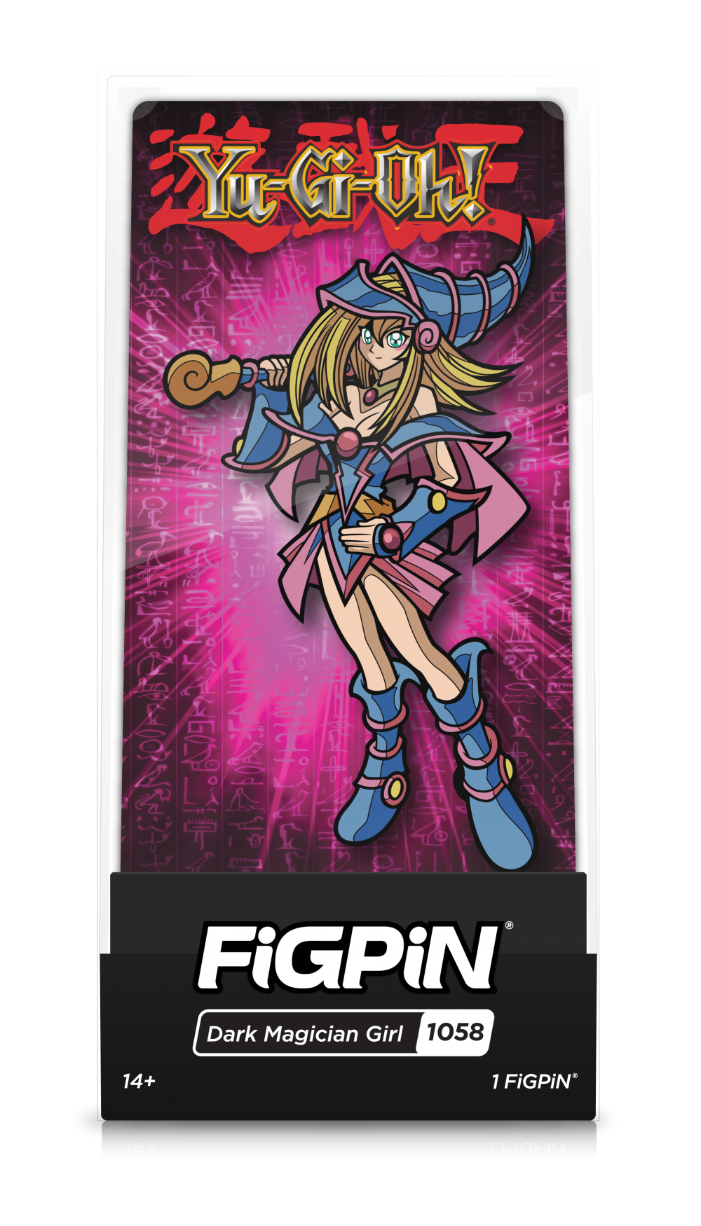FiGPiN Dark Magician Girl #1058 YuGiOh FiGPiN Dark Magician Girl #1058 YuGiOh