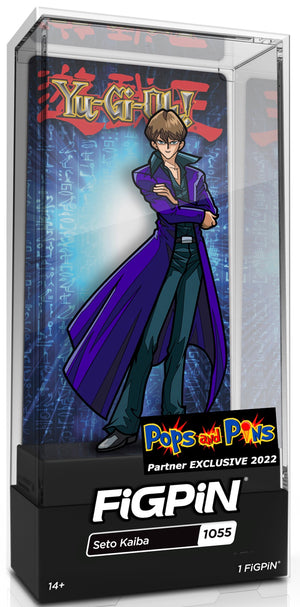FiGPiN Pops and Pins Exclusive Seto Kaiba #1055 LE 1500 YuGiOh FiGPiN Pops and Pins Exclusive Seto Kaiba #1055 LE 1500 YuGiOh