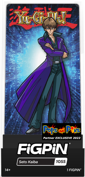 FiGPiN Pops and Pins Exclusive Seto Kaiba #1055 LE 1500 YuGiOh FiGPiN Pops and Pins Exclusive Seto Kaiba #1055 LE 1500 YuGiOh